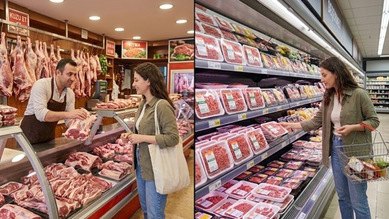 Kasaptaki et mi marketteki et mi Balıkesirlilerin tercihi bakın ne oluyor