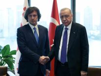 Cumhurbaşkanı Erdoğan, Gürcistan Başbakanı Kobakhidze ile görüştü