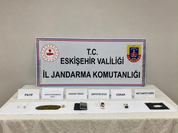 Eskişehir’de uyuşturucu operasyonu: 1 tutuklama