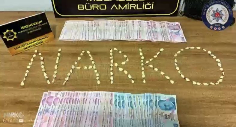 İskenderun’da uyuşturucuyla mücadele operasyonlarında 28 şüpheli tutuklandı