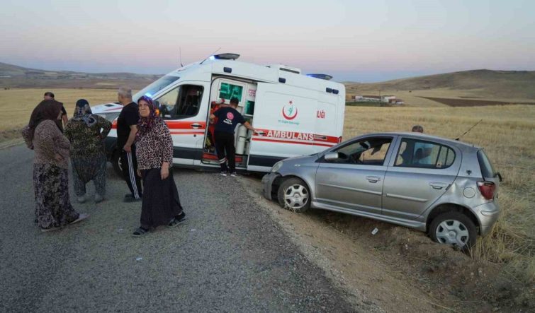 Kırıkkale’de otomobil takla attı: 4 yaralı