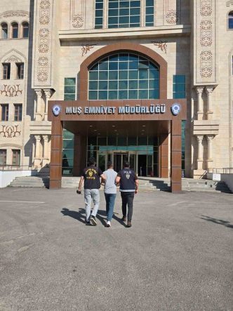 Muş’ta 5 yıl kesinleşmiş hapis cezası bulunan firari yakalandı