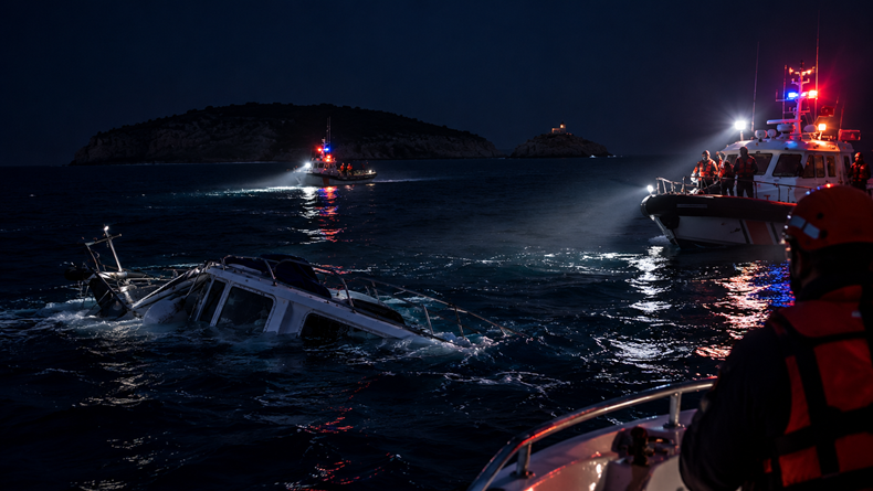 Ayvalık’ta Tekne Battı: Kayıp Şahıs Ölü Bulundu
