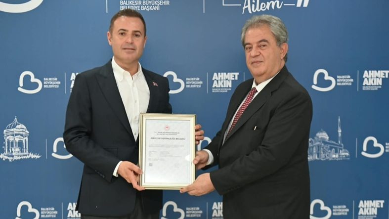BASKİ Mavi Su Verimliliği Belgesi’ni Almaya Hak Kazandı
