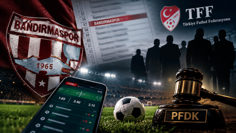 Bahis Dosyasında Bandırmaspor Detayı 22 İsim PFDK’ya Sevk Edildi
