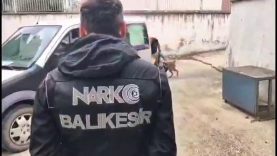 Balıkesir’de iki ayrı uyuşturucu operasyonu 3 şüpheli tutuklandı