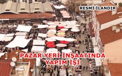 Bigadiç Belediyesi Pazar Yeri İnşaatında Yapım İşi