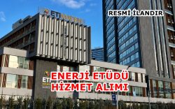 Eti Maden İşletmeleri Genel Müdürlüğü Enerji Etüdü Hizmet Alımı