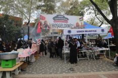 Gönen’de Gazze için yardım organizasyonu düzenlendi