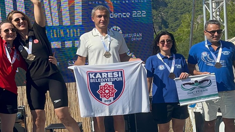 Karesi Belediyesporlu Boran Karataş’tan Fethiye’de 4 Madalya