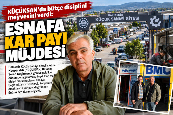 Küçüksan’da Esnafa Kâr Payı Müjdesi