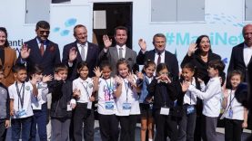 Mavi Nefes Eğitim Otobüsü heyecanı Ayvalık’ta devam ediyor (1)