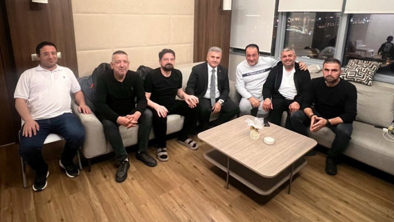 Mustafa Canbey’den Eyüp Avcı’ya Geçmiş Olsun Ziyareti