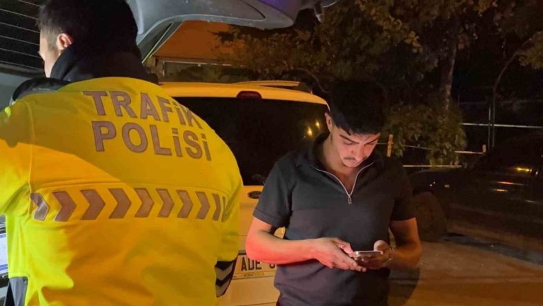 Polisin üzerine araç sürerek kaçtı, ’dava açarım’ diyerek tehdit etti