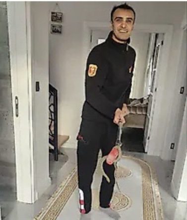 Siirt’te eve giren 1 buçuk metrelik yılan 3 saatte yakalandı